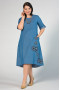 Платье "СКС" 2906 (Голубой)