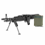Страйкбольный пулемет (LCT) M60E4 (Mk43 Mod 0) AEG (алюминиевый)